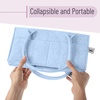image:imageMr Pen Baby Diaper Caddy Organizer Gray Blue Inside  Nursery Storage Bin and Car Organizer for Diapers and Baby WipesSky Bliss