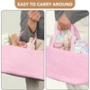 image:imageMr Pen Baby Diaper Caddy Organizer Pink  Rope Nursery Storage Bin and Car Organizer Portable Holder Tote Bag for Changing Table Travel Baby Shower Gifts
