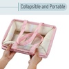 image:imageMr Pen Baby Diaper Caddy Organizer Pink with Star Pattern  Portable Car Caddy for Changing Table and NurseryPink with Star Pattern