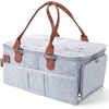 image:imageMr Pen Baby Diaper Caddy Organizer with Lid Baby Organizer  Diaper Caddy with Lid