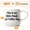 image:imageMr Pen Christian Coffee Mugs for Women amp Men 15 oz  White with Bible Theme Design Christian Mugs for Women Coffee Cup Ceramic Microwave SafeDesign 1