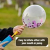 image:imageMr Pen Green Balloons 12 Inch 54 Pack Green Latex Balloons for Wedding  Bridal Shower Baby Shower Birthday amp Boho Party DecorationsMetallic Purple  Confetti