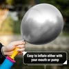 image:imageMr Pen Green Balloons 12 Inch 54 Pack Green Latex Balloons for Wedding  Bridal Shower Baby Shower Birthday amp Boho Party DecorationsMetallic Silver