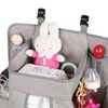 image:imageMr Pen Hanging Diaper Caddy Organizer  Diaper Organizer Hanging Diaper Organizer for Changing Table Bassinet Caddy Crib Organizer Hanging for Crib