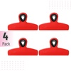 image:imageMr Pen Magnetic Bag Clips 4 Pack 5 Wide  Heavy Duty Chip Clips for Food Storage Durable Plastic with Strong Magnet NonSlip Grip for Fridge Snacks Kitchen OfficeRed