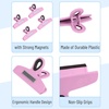 image:imageMr Pen Magnetic Bag Clips 4 Pack 5 Wide  Heavy Duty Chip Clips for Food Storage Durable Plastic with Strong Magnet NonSlip Grip for Fridge Snacks Kitchen OfficePink Shades
