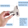image:imageMr Pen Magnetic Bag Clips 4 Pack 5 Wide  Heavy Duty Chip Clips for Food Storage Durable Plastic with Strong Magnet NonSlip Grip for Fridge Snacks Kitchen OfficeTeal and Coral