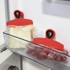 image:imageMr Pen Magnetic Bag Clips 4 Pack 5 Wide  Heavy Duty Chip Clips for Food Storage Durable Plastic with Strong Magnet NonSlip Grip for Fridge Snacks Kitchen OfficeRed