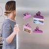 image:imageMr Pen Magnetic Bag Clips 4 Pack 5 Wide  Heavy Duty Chip Clips for Food Storage Durable Plastic with Strong Magnet NonSlip Grip for Fridge Snacks Kitchen OfficePink Shades