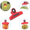 image:imageMr Pen Magnetic Bag Clips 4 Pack 5 Wide  Heavy Duty Chip Clips for Food Storage Durable Plastic with Strong Magnet NonSlip Grip for Fridge Snacks Kitchen OfficeMulticolor