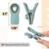 image:imageMr Pen Magnetic Chip Clips 6 Pack Airtight Seal  Reusable Bag Closers for Food Storage Snacks Bread amp Kitchen Organization Strong Plastic Clips for Refrigerator UseGreen Ombre