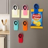 image:imageMr Pen Magnetic Chip Clips 6 Pack Airtight Seal  Reusable Bag Closers for Food Storage Snacks Bread amp Kitchen Organization Strong Plastic Clips for Refrigerator UseVibrant