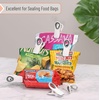 image:imageMr Pen Magnetic Chip Clips 6 Pack Airtight Seal  Reusable Bag Closers for Food Storage Snacks Bread amp Kitchen Organization Strong Plastic Clips for Refrigerator UseWhite