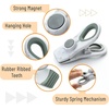 image:imageMr Pen Magnetic Chip Clips 6 Pack Airtight Seal  Reusable Bag Closers for Food Storage Snacks Bread amp Kitchen Organization Strong Plastic Clips for Refrigerator UseGreen Ombre