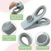 image:imageMr Pen Magnetic Chip Clips 6 Pack Airtight Seal  Reusable Bag Closers for Food Storage Snacks Bread amp Kitchen Organization Strong Plastic Clips for Refrigerator UseMuted Pastel