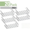 image:imageMr Pen Metal Space Saving Hangers for Clothes 20 Pack 6 Slots  360 Rotating Hooks Metal Hangers Wardrobe Organizer Magic Cascading Hanger Closet Space Saver