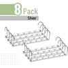 image:imageMr Pen Metal Space Saving Hangers for Clothes 8 Pack 6 Slots  360 Rotating Hooks Metal Hangers Wardrobe Organizer Magic Cascading Hanger Closet Space Saver