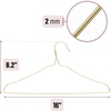 image:imageMr Pen Metal Wire Hangers 20 Pack Gold  Slim and SpaceSaving Clothes Hangers Durable for Closet Organization and Garment StorageGold