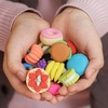 image:imageMr Pen Mini Food Pencil Erasers Toy Set 30 pcs  3D Mini Puzzle Erasers Toys for Kids Reward Party Favors NonToxic amp Safe for Children No SmudgeBright 1
