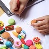 image:imageMr Pen Mini Food Pencil Erasers Toy Set 30 pcs  3D Mini Puzzle Erasers Toys for Kids Reward Party Favors NonToxic amp Safe for Children No SmudgeBright 1