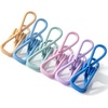 image:imageMr Pen PVCCoated Utility Clips 2 Inch 18 Pack Colorful  PVCCoated Steel Chip Bag Clips for Sealing Food Paper Holder Clothesline Clip for Laundry Hanging Kitchen BagsBlack  White
