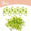 image:imageMr Pen PVCCoated Utility Clips 2 Inch 18 Pack Colorful  PVCCoated Steel Chip Bag Clips for Sealing Food Paper Holder Clothesline Clip for Laundry Hanging Kitchen BagsGreen