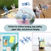 image:imageMr Pen PVCCoated Utility Clips 2 Inch 18 Pack Colorful  PVCCoated Steel Chip Bag Clips for Sealing Food Paper Holder Clothesline Clip for Laundry Hanging Kitchen BagsPastel