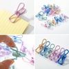 image:imageMr Pen PVCCoated Utility Clips 2 Inch 18 Pack Colorful  PVCCoated Steel Chip Bag Clips for Sealing Food Paper Holder Clothesline Clip for Laundry Hanging Kitchen BagsPastel