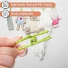 image:imageMr Pen PVCCoated Utility Clips 2 Inch 18 Pack Colorful  PVCCoated Steel Chip Bag Clips for Sealing Food Paper Holder Clothesline Clip for Laundry Hanging Kitchen BagsGreen
