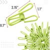 image:imageMr Pen PVCCoated Utility Clips 2 Inch 18 Pack Colorful  PVCCoated Steel Chip Bag Clips for Sealing Food Paper Holder Clothesline Clip for Laundry Hanging Kitchen BagsGreen