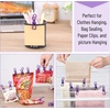 image:imageMr Pen PVCCoated Utility Clips 2 Inch 18 Pack Colorful  PVCCoated Steel Chip Bag Clips for Sealing Food Paper Holder Clothesline Clip for Laundry Hanging Kitchen BagsPurple