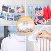 image:imageMr Pen PVCCoated Utility Clips 2 Inch 18 Pack Colorful  PVCCoated Steel Chip Bag Clips for Sealing Food Paper Holder Clothesline Clip for Laundry Hanging Kitchen BagsBlue