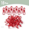 image:imageMr Pen PVCCoated Utility Clips 2 Inch 18 Pack Colorful  PVCCoated Steel Chip Bag Clips for Sealing Food Paper Holder Clothesline Clip for Laundry Hanging Kitchen BagsRed