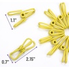 image:imageMr Pen PVCCoated Utility Clips 2 Inch 18 Pack Colorful  PVCCoated Steel Chip Bag Clips for Sealing Food Paper Holder Clothesline Clip for Laundry Hanging Kitchen BagsYellow