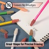 image:imageMr Pen Pencil Top Erasers 120 Pack LatexFree NoSmudge  Cap Pencil Erasers for Precise Erasing Kids Teachers Studying Supplies Vibrant ColorsAutumn Earth