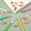 image:imageMr Pen Pencil Top Erasers 120 Pack LatexFree NoSmudge  Cap Pencil Erasers for Precise Erasing Kids Teachers Studying Supplies Vibrant ColorsAutumn Earth