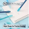 image:imageMr Pen Pencil Top Erasers 120 Pack LatexFree NoSmudge  Cap Pencil Erasers for Precise Erasing Kids Teachers Studying Supplies Vibrant ColorsBlue Shades