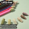 image:imageMr Pen Pencil Top Erasers 120 Pack LatexFree NoSmudge  Cap Pencil Erasers for Precise Erasing Kids Teachers Studying Supplies Vibrant ColorsDark and Earthy