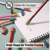 image:imageMr Pen Pencil Top Erasers 120 Pack LatexFree NoSmudge  Cap Pencil Erasers for Precise Erasing Kids Teachers Studying Supplies Vibrant ColorsFolk Festival