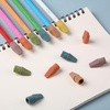 image:imageMr Pen Pencil Top Erasers 120 Pack LatexFree NoSmudge  Cap Pencil Erasers for Precise Erasing Kids Teachers Studying Supplies Vibrant ColorsFolk Festival