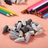 image:imageMr Pen Pencil Top Erasers 120 Pack LatexFree NoSmudge  Cap Pencil Erasers for Precise Erasing Kids Teachers Studying Supplies Vibrant ColorsGrayscale