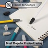 image:imageMr Pen Pencil Top Erasers 120 Pack LatexFree NoSmudge  Cap Pencil Erasers for Precise Erasing Kids Teachers Studying Supplies Vibrant ColorsGrayscale