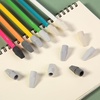 image:imageMr Pen Pencil Top Erasers 120 Pack LatexFree NoSmudge  Cap Pencil Erasers for Precise Erasing Kids Teachers Studying Supplies Vibrant ColorsGrayscale