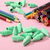 image:imageMr Pen Pencil Top Erasers 120 Pack LatexFree NoSmudge  Cap Pencil Erasers for Precise Erasing Kids Teachers Studying Supplies Vibrant ColorsGreen