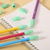 image:imageMr Pen Pencil Top Erasers 120 Pack LatexFree NoSmudge  Cap Pencil Erasers for Precise Erasing Kids Teachers Studying Supplies Vibrant ColorsGreen