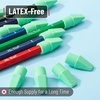 image:imageMr Pen Pencil Top Erasers 120 Pack LatexFree NoSmudge  Cap Pencil Erasers for Precise Erasing Kids Teachers Studying Supplies Vibrant ColorsGreen