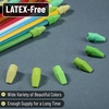 image:imageMr Pen Pencil Top Erasers 120 Pack LatexFree NoSmudge  Cap Pencil Erasers for Precise Erasing Kids Teachers Studying Supplies Vibrant ColorsGreen Shades