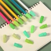 image:imageMr Pen Pencil Top Erasers 120 Pack LatexFree NoSmudge  Cap Pencil Erasers for Precise Erasing Kids Teachers Studying Supplies Vibrant ColorsGreen Shades
