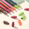 image:imageMr Pen Pencil Top Erasers 120 Pack LatexFree NoSmudge  Cap Pencil Erasers for Precise Erasing Kids Teachers Studying Supplies Vibrant ColorsLate Harvest