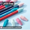 image:imageMr Pen Pencil Top Erasers 120 Pack LatexFree NoSmudge  Cap Pencil Erasers for Precise Erasing Kids Teachers Studying Supplies Vibrant ColorsMuted Pastel